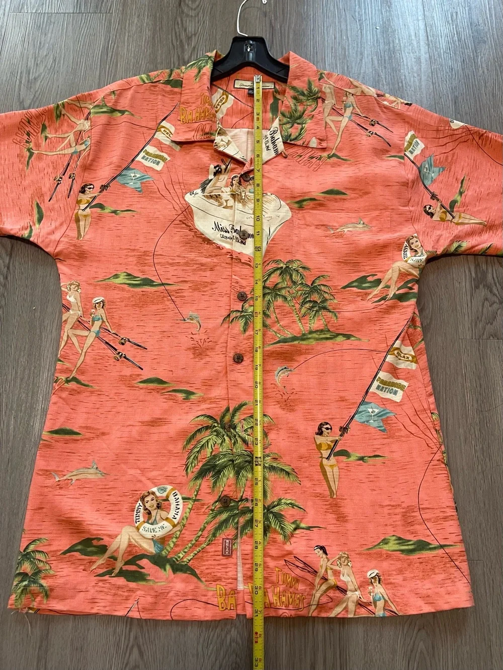 Tommy Bahama silk Hawaiian shirt